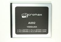 Батарея A092 для Micromax Canvas Unite/Quad