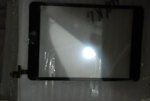 Сенсор iPad Mini/Mini 2 + разъем с микросхемой + кнопка Home (black) (original)
