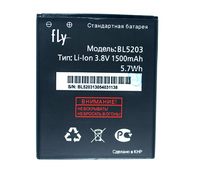 Батарея BL-5203 для Fly Quad Miracle 2 (IQ442)/ (IQ442Q)