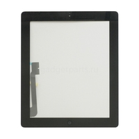 Сенсор iPad 3/iPad 4 + кнопка Home (black) (TW)