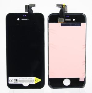 Дисплей для iphone 4g (black) (стекло нами переклеено 100% проверка) (модуль в сборе)