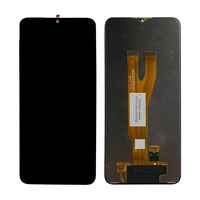Диcплей + сенсор Samsung Galaxy A03 Core (раздвоенный шлейф) (black; без рамы) (100%ORIG сервисный)