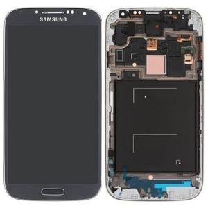 Дисплей + сенсор + рамка Samsung Galaxy S4/i9500/i9505 highcopy с регулируемой яркостью (blue)