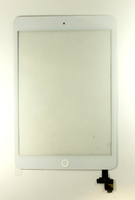 Сенсор iPad Mini/Mini 2 + разъем с микросхемой + кнопка Home (white) (TW)