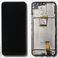 Дисплей + сенсор Honor X6A (black; в раме) (Original)