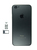 Задняя крышка iPhone 6S (имитация 7) (black)