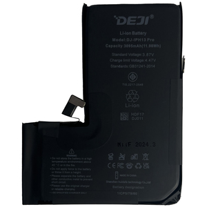 Батарея DEJI оригинальной ёмкости Iph 13 Pro (3095mAh) в коробке (NO IC)