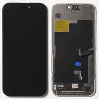Дисплей + сенсор iPhone 15 Pro JK (black) (HARD OLED) (Move IC)
