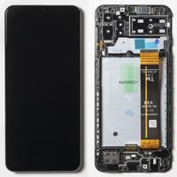 Дисплей + сенсор Samsung Galaxy A13/A135 2020 (black; в раме) (100% Original, сервисный)