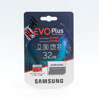 Карта памяти Micro SDXC 32Gb (Class 10) Samsung Evo Plus + адаптер