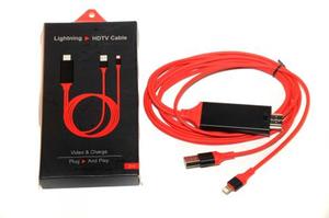 Кабель HDMI Lightning 2M (red)