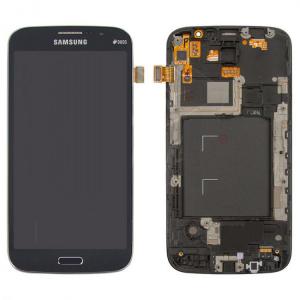 Дисплей + сенсор Samsung I9150/I9152/Galaxy Mega 5.8 black + frame + home button or 100% 