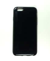 Накладка iPhone 6 4.7" силиконовая (glossy black)