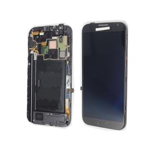 Дисплей + сенсор + рамка Samsung N7100/Galaxy Note 2 (grey)