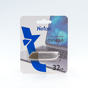 USB 2.0 Флеш-карта 32GB Netac U352 (gray)