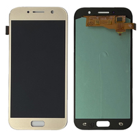Дисплей + сенсор Samsung Galaxy A5/A520 (2017) (gold; без рамы) (OLED)